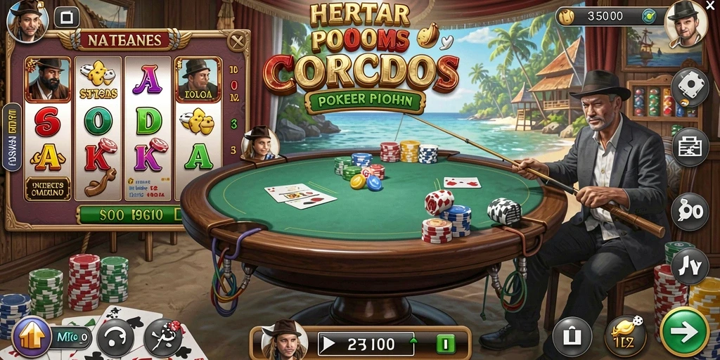 Tampilan visual yang menarik dari mesin slot yang variatif.