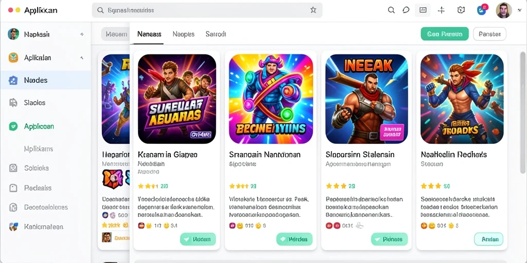 Tampilan antarmuka yang menarik dan mudah dinavigasi.