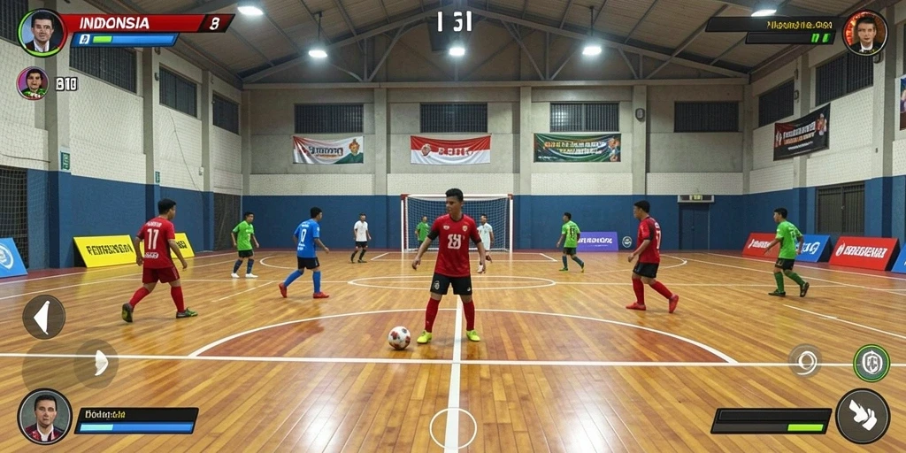Tampilan antarmuka yang menarik pengguna.