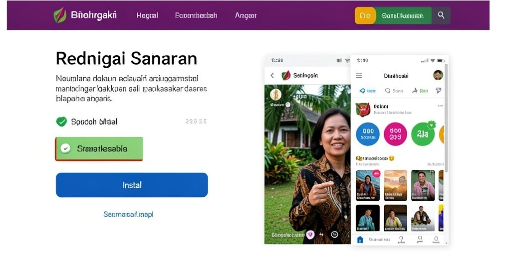 Screenshot 1: Antarmuka pengguna yang menarik dan mudah dinavigasi.