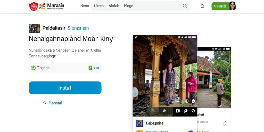 Tampilan antarmuka yang modern dan user-friendly.