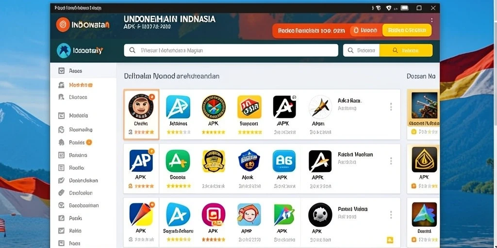 Screenshot menampilkan tampilan awal permainan PUTERMEGA.