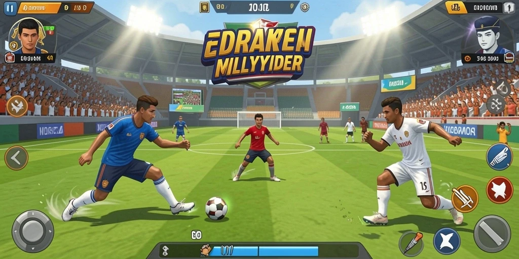 Screenshot menunjukkan antarmuka permainan yang menarik.