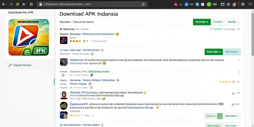 Screenshot menunjukkan suasana menarik saat bermain.